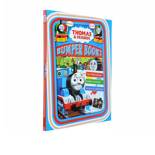 英文原版 Thomas and Friends Bumper Book 小火车托马斯和他的小伙伴们 全彩英文活动大厚本