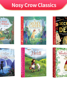 Wind in the Willows 柳林风声 世界经典儿童英文名著 Peter Pan 精装收藏版大开本 Nosy Crow 英文原版绘本 Heidi  Secret Garden