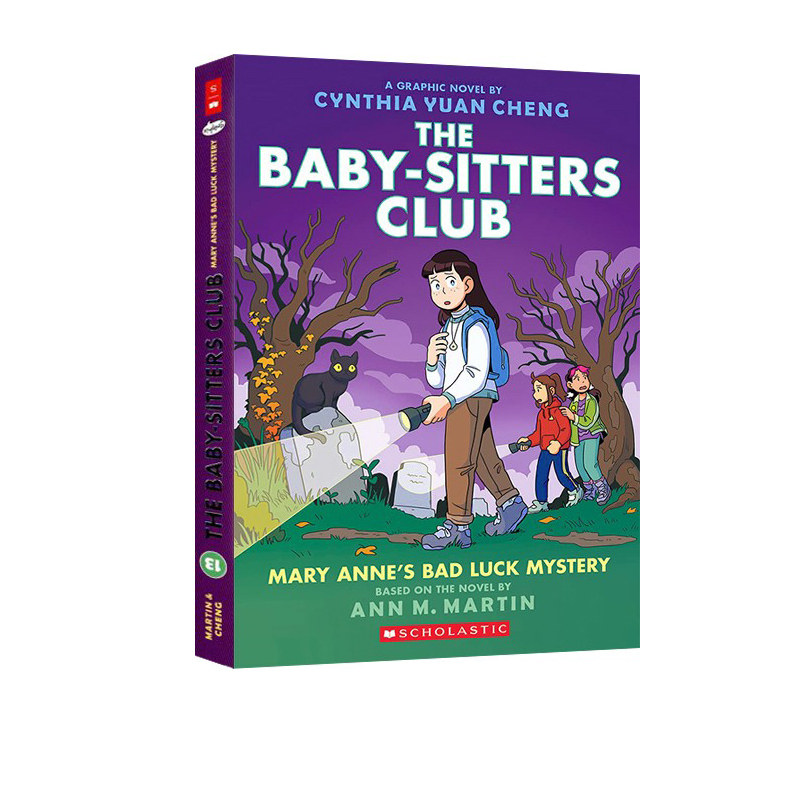 预售 The Baby Sitters Club13 Mary Anne'S Bad Luck Mystery