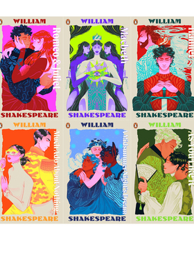 预售 英文原版 莎士比亚 海雀青少年封面版6册 As You Like It/Hamlet/Macbeth 罗密欧与朱丽叶 麦克白 哈姆雷特