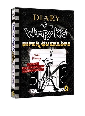 小屁孩日记17 Diary of a Wimpy Kid Diper overlode 英文原版儿童幽默小说读物 小学成长阅读 Jeff Kinney章节桥梁书