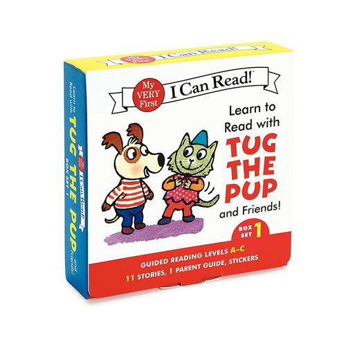 英文原版 跟塔戈和他的朋友们学 第一辑 12册 Learn to Read with Tug the Pup and Friends 入门级分级读物 i can read