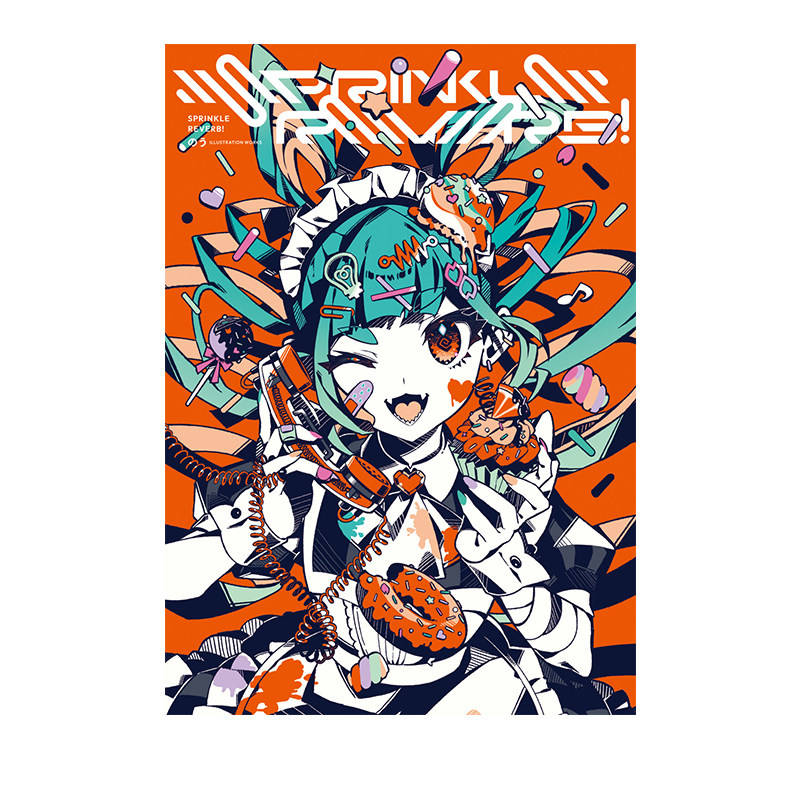预售 のうARTWORKS P站画师のう初画集 曲绘官方画师 专辑封面MV绘制 初音未来 KADOKAWA 绿山墙日文原版