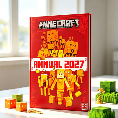 我的世界 年鉴2027 MC游戏周边书 Minecraft Annual 2027 Mojang AB 英文原版 游戏技巧 生物桌游 生存挑战