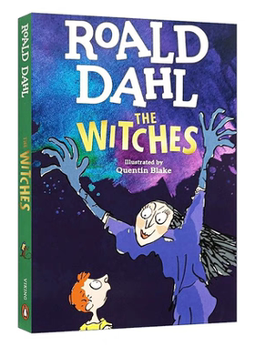 女巫 The Witches 罗尔德达尔系列 Roald Dahl 英文原版儿童小说 小学生初中课外阅读故事书