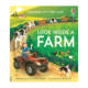Look 儿童STEM认知图画书 揭秘农场 偷偷看里面系列 纸板翻翻书 纸板翻翻科普绘本 尤斯伯恩 英文原版 Inside Farm Usborne 预售