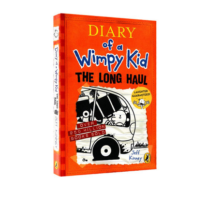 小屁孩日记#9 Diary of a Wimpy Kid The Long Haul 小鬼日记 英文原版小说 儿童章节桥梁书 幽默漫画故事书 7-12岁 Jeff Kinney