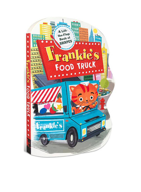 英文原版 Frankie's Food Truck 弗兰基的食物货车 纸板翻翻书 低幼儿童启蒙认知绘本 亲子互动 Walker