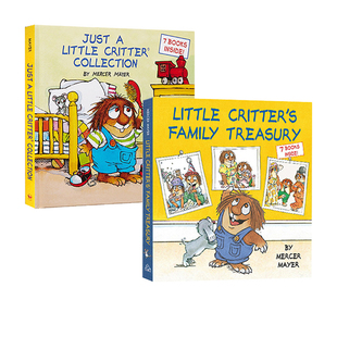英文原版 Little Critter 小毛人 2册精装合辑 14个故事合辑图画故事书 小怪物系列 儿童英语启蒙学习