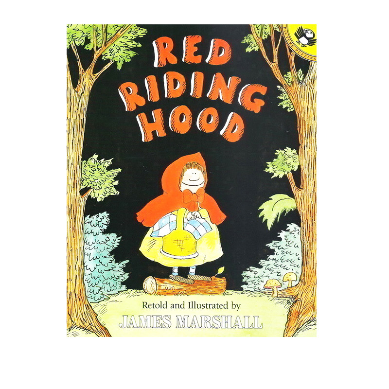 英文原版 Red Riding Hood 汪培珽推荐的幽默名家 James Marshall 经典童话故事图画书