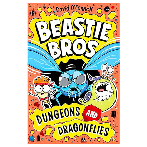 预售 英文原版 Beastie Bros 2: Beastie Bros: Dungeons and Dragonflies  幽默搞笑 动物冒险故事书 青少年英语课外读物