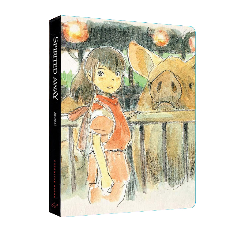 英文原版 Studio Ghibli Spirited Away Journal 千与千寻笔记本 宫崎骏动画电影周边 吉卜力工作室