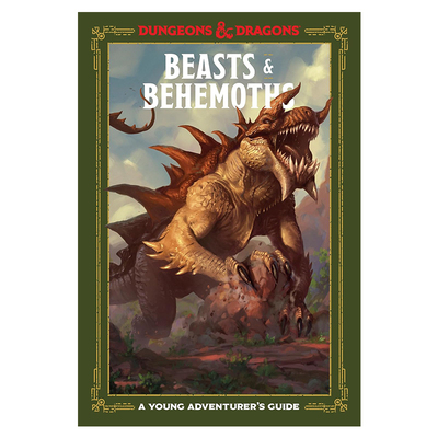 预售 野兽与贝希莫斯 龙与地下城 年轻冒险家指南系列 英文原版 Beasts & Behemoths 精装