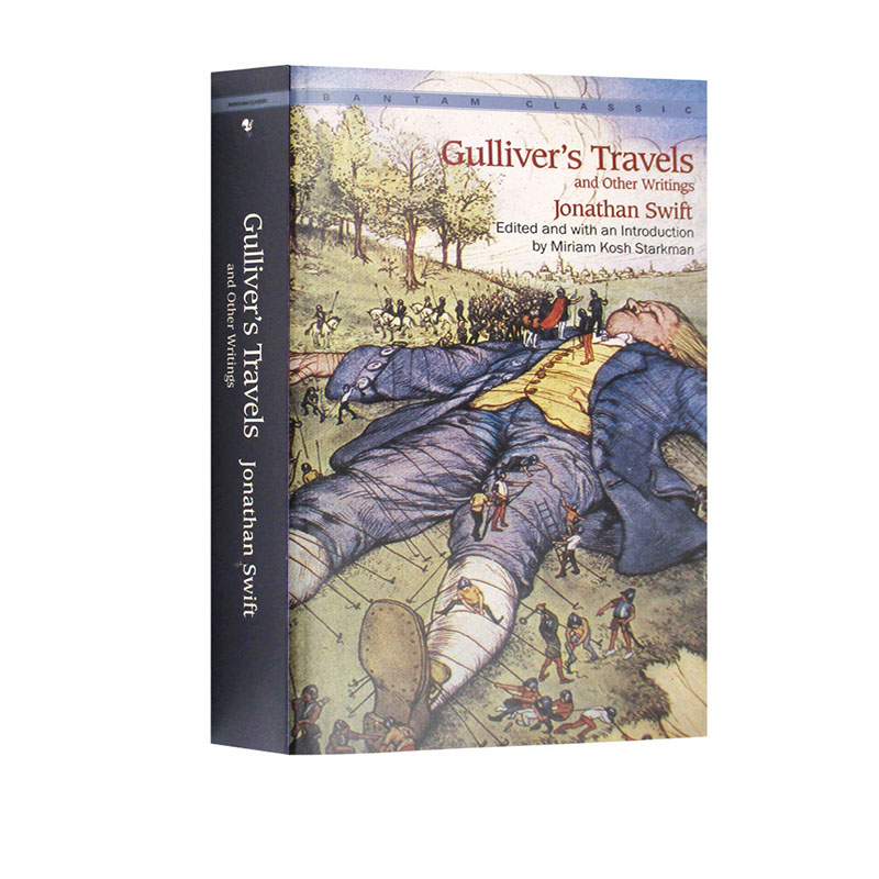 英文原版 Gulliver's Travels 格列佛游记 斯威夫特 经典文学名著 搭安徒生童话 伊索寓言 一千零一夜