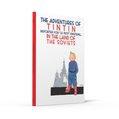 【自营】预售 丁丁历险记之丁丁在苏联工地上英文原版The Adventures of Tintin —Tintin in the Land of the Soviets 冒险漫画