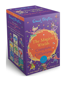 英文原版 Magic Faraway Tree & Wishing Chair 7 Copy Slipcase 魔法树 许愿椅7册盒装 Enid Blyton 儿童幻想冒险小说