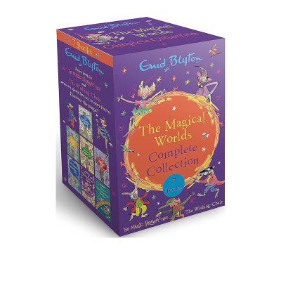 英文原版 Magic Faraway Tree & Wishing Chair 7 Copy Slipcase 魔法树 许愿椅7册盒装 Enid Blyton 儿童幻想冒险小说