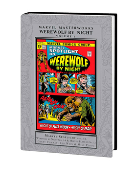 英文原版 漫威大师系列 狼人 Marvel Werewolf By Night Masterworks Vol. 1 精装收藏版