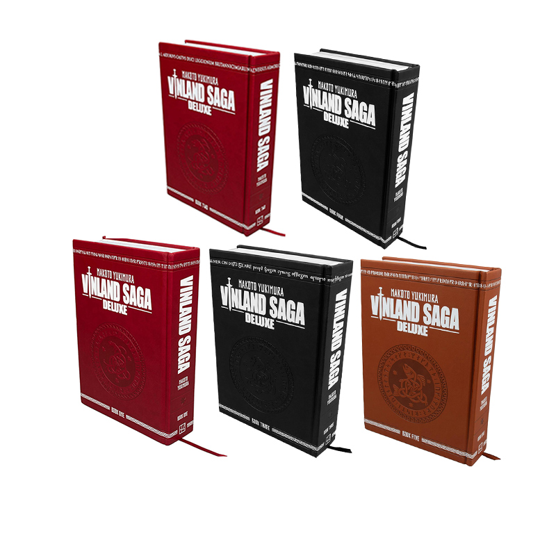 英文原版 冰海战记 精装豪华版漫画1-5册 5册 Vinland Saga Deluxe 海盗战记 冰海战记 幸村诚 Makoto Yukimura 可搭权力的游戏