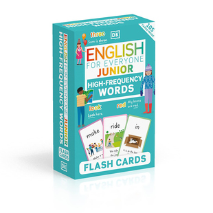 Flash English Sight 英文原版 Cards 英文版 Everyone 常用单词闪卡 for Junior 人人学英语 Words
