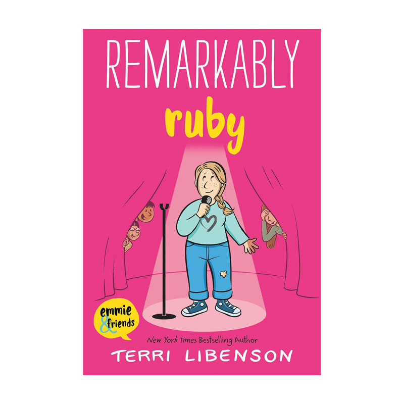 预售 英文原版 Remarkably Ruby 惊人的鲁比 埃米和朋友们系列 全彩漫画故事书 中学冒险故事 友谊主题 青少年英语提升课外读物