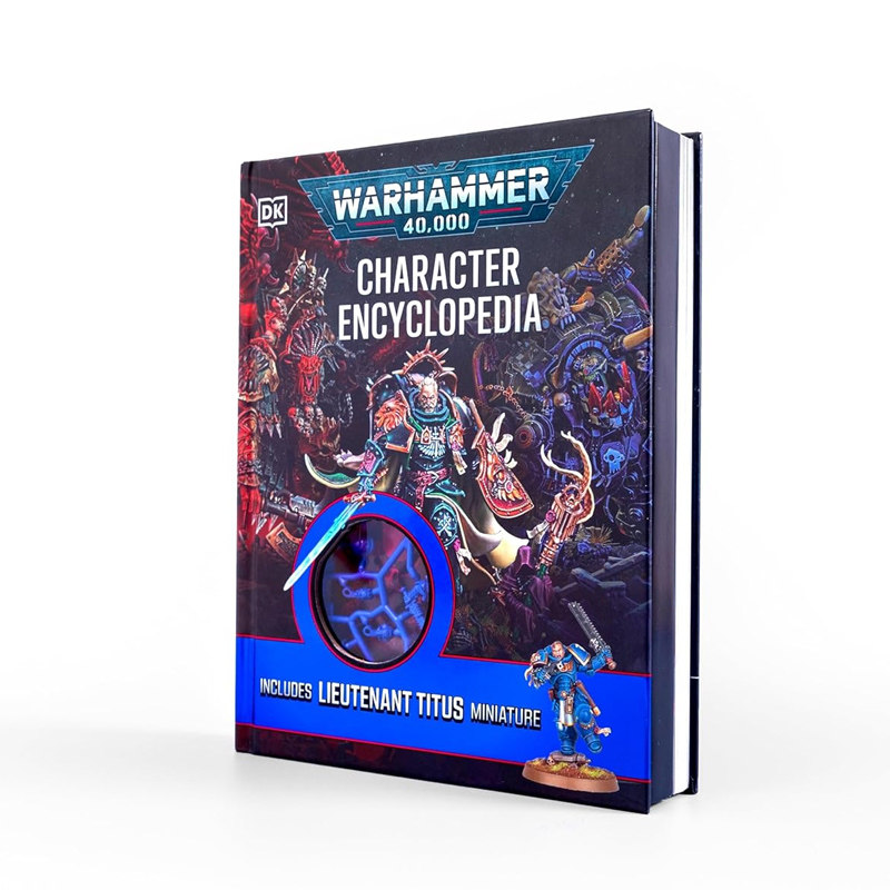 英文原版 Warhammer 40,000 Character Encyclopedia 现货 战锤40K人物百科 桌面战棋游戏 星际战士