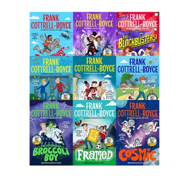 预售 英文原版 The Astounding Broccoli Boy 致命框架 Framed Cosmic 英国儿童文学桂冠作家 Frank Cottrell Boyance 经典作品集