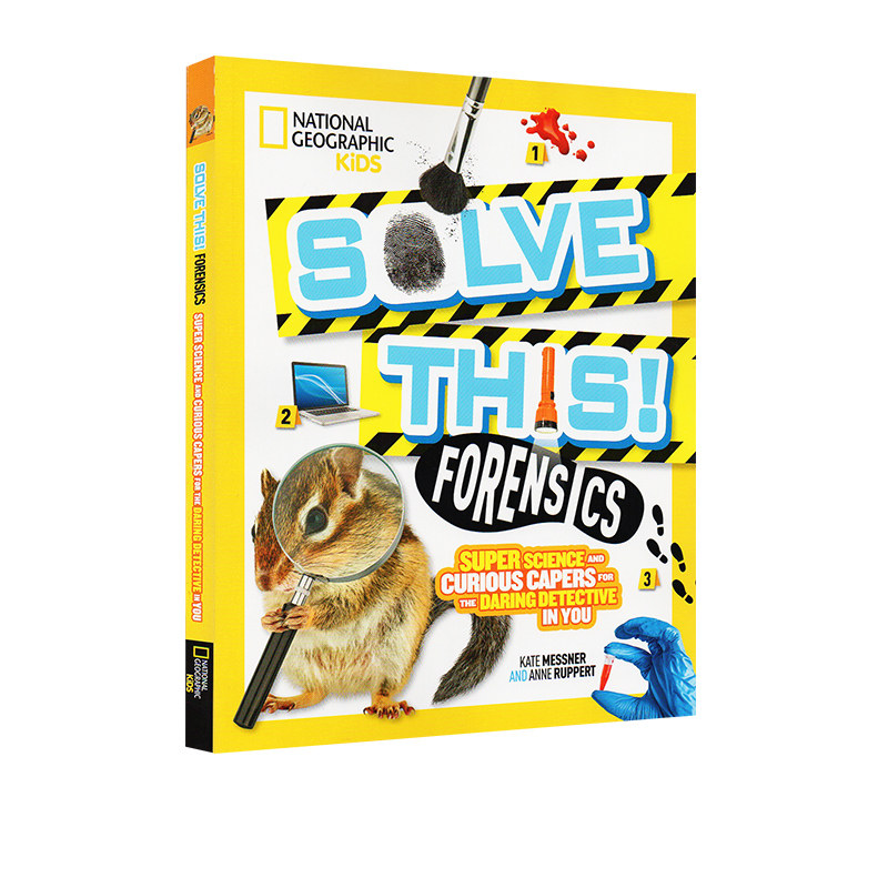 英文原版 美国国家地理 National Geographic Kids Solve This! 超级科学 小学STEAM课外读物