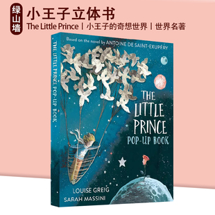 世界名著治愈故事小说课外阅读 The 奇想世界 小王子 Book Pop Prince Little 英文原版 小王子立体书