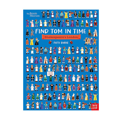 英文原版 British Museum: Find Tom in Time: Shakespeare's London 大英博物馆 寻找汤姆 莎士比亚的伦敦 人文艺术启蒙绘本