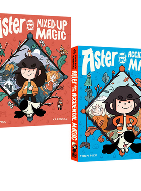 预售 英文原版 Aster Graphic Novel 2册 全彩漫画绘本图画书 魔幻冒险故事 图像式小说 儿童课外推荐阅读