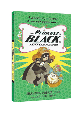 英文原版 The Princess in Black and the Kitty Catastrophe 黑衣小公主 第11本 25年新品  全彩儿童桥梁章节小说 课外阅读
