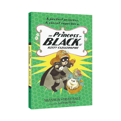英文原版 The Princess in Black and the Kitty Catastrophe 黑衣小公主 第11本 25年新品  全彩儿童桥梁章节小说 课外阅读