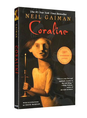 英文原版 Coraline 鬼妈妈 Neil Gaiman 尼尔盖曼 雨果奖 星云奖小说 献给敢于面对世界的不完美而敢于奋斗的人