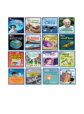 【级别16 深蓝色套装C】Collins big cat White C 16册合集 柯林斯大猫系列分级阅读 英文原版故事绘本