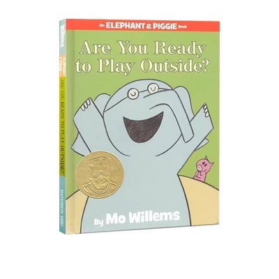 英文原版 Are You Ready to Play Outside一起出去玩吧 Elephant and Piggie小猪小象 精装绘本书 吴敏兰推荐 Mo Willems