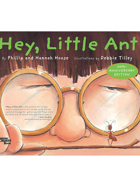 预售 英文原版 Hey, Little Ant 你好小蚂蚁 精装 儿童同理心培养 插画师Debbie Tilley