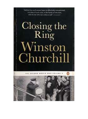 英文原版 The Second World War 5: Closing The Ring 丘吉尔二战回忆录5 紧缩包围圈  企鹅经典版