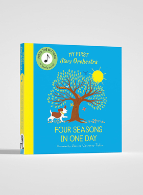 预售 小猫头鹰社故事管弦乐队 四季 My First Story Orchestra The Four Seasons in One Day 英文原版绘本   纸板发音书