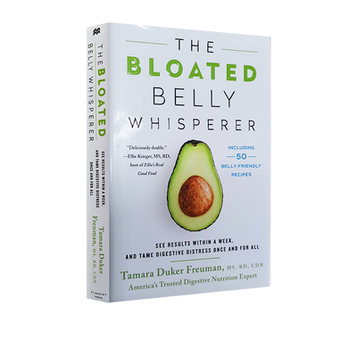 英文原版 The Bloated Belly Whisperer 精装 健康饮食均衡营养建议书籍 营养学家的健康养生减肥方法论 Tarama Duker Freuman