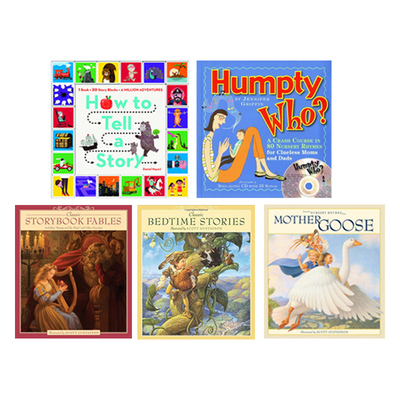 英文原版 Workman出版绘本 Humpty Who?/How to Tell a Story/Classic Bedtime Stories 大师插画典藏版