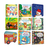 Very Little Book Baby First系列 Board 儿童英语启蒙认知 纸板洞洞书 Usborne 童话故事 学习图画故事书