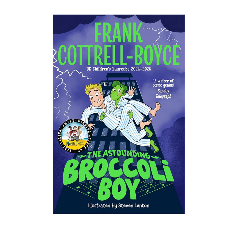 预售 英文原版 令人震惊的西兰花男孩 The Astounding Broccoli Boy 英国儿童文学桂冠作家FRANK COTTRELL BOYANCE 经典作品