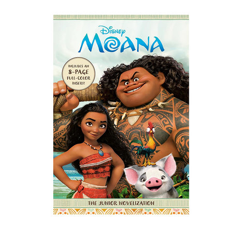 预售 英文原版 海洋奇缘 Disney Moana: The Junior Novelization 章节小说 电影完整版原著故事 迪士尼莫阿