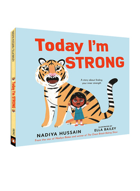 英文原版 Today I'm Strong 校园凌霸 情绪控制绘本  儿童情感品格培养启蒙故事绘本