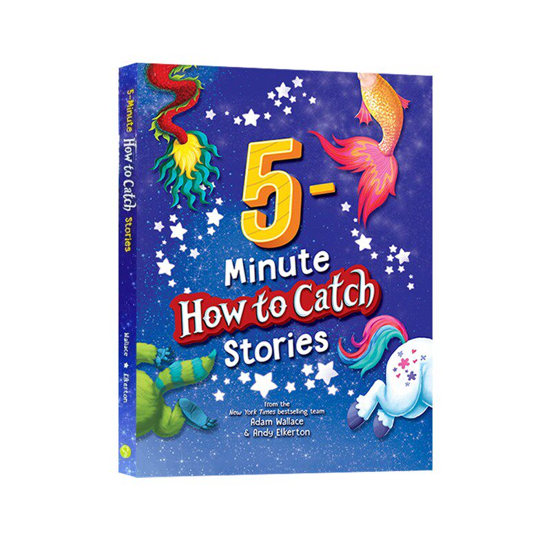 英文原版 5-Minute How to Catch Stories 科学小组出击系列 12个5分钟故事合辑 科普绘本图画书