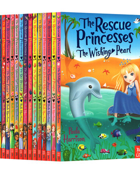 英文原版 Paula Harrison The Rescue Princesses 救援公主 15册 冒险魔法友谊 小学生桥梁章节书读物 女孩课外阅读儿童读物