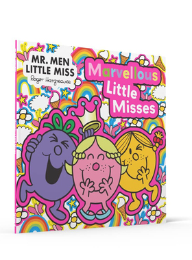 奇先生妙小姐 绘本大开本 Mr. Men Little Miss:The Marvellous Little Misses 英文原版儿童启蒙认知故事图画书