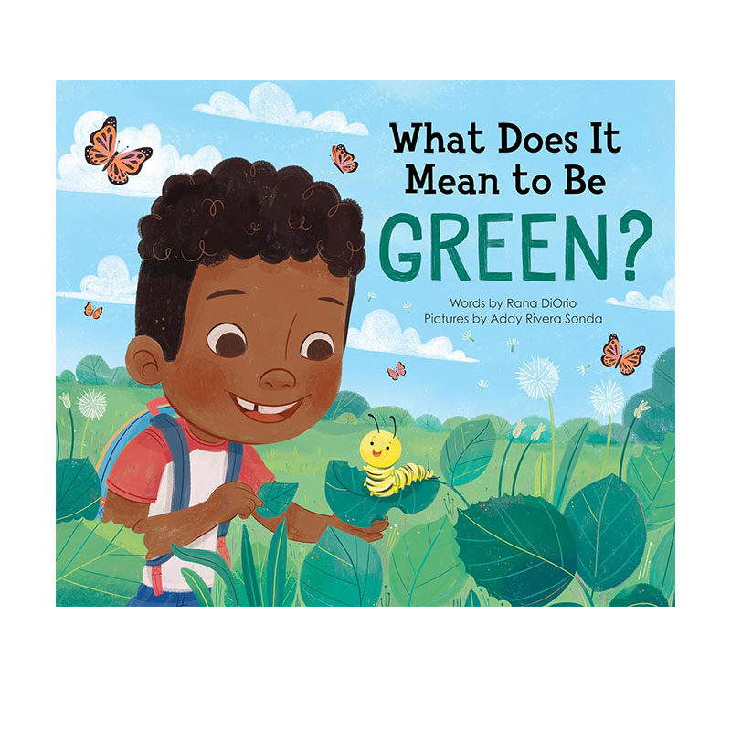 英文原版 What Does It Mean to Be Green? 绿色意味着什么 精装 知识科普绘本 想象创造力培养