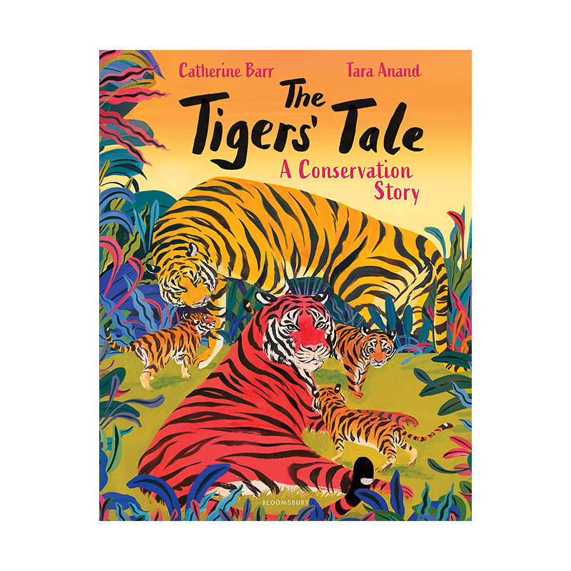 英文原版 The Tigers' Tale 保护老虎的故事 精装 知识类读物  Catherine Barr